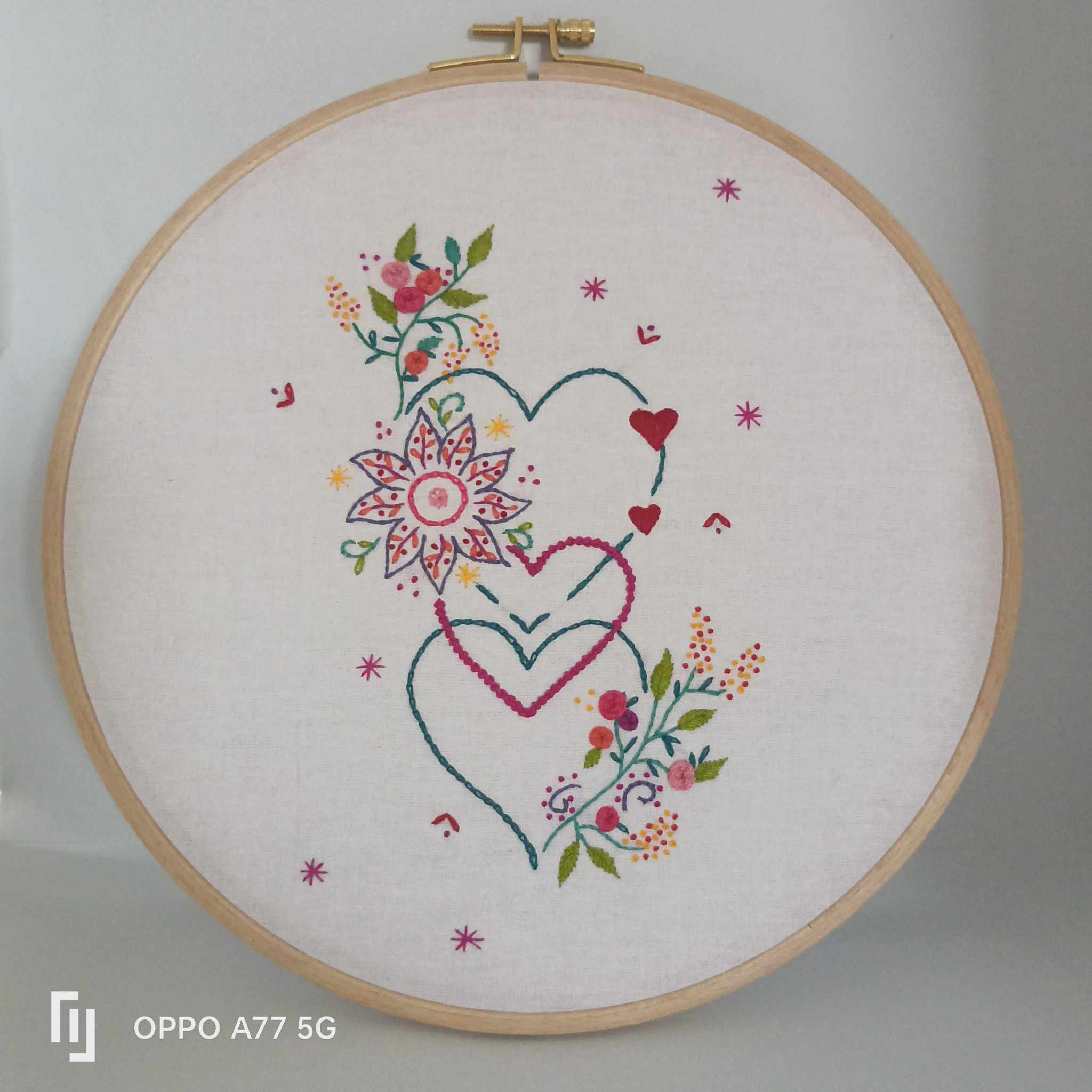 KIT Broderie : SAL 3 fois + d'Amour