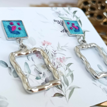 Boucles d'oreilles "Double Éclat"