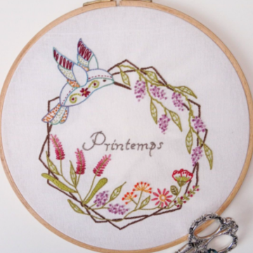 Kit Broderie SAL Printemps