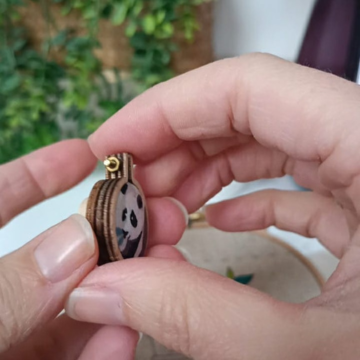 Aimant d'aiguilles - Panda