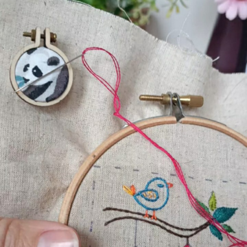 Aimant d'aiguilles - Panda